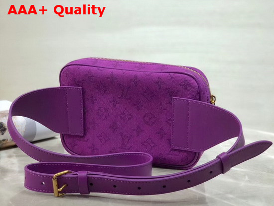 Louis Vuitton Outdoor Bumbag Purple Denim M44624 Replica