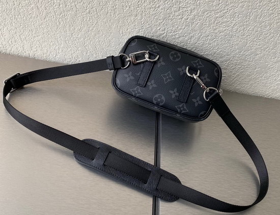 Louis Vuitton Outdoor Pouch in Monogram Eclipse Canvas Replica