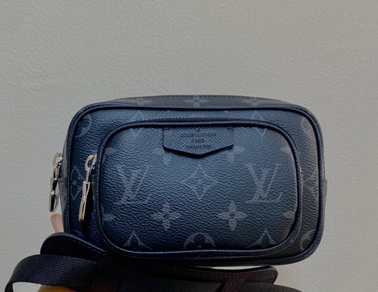 Louis Vuitton Outdoor Pouch in Monogram Eclipse Canvas Replica