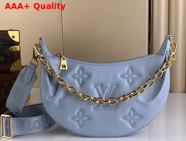 Louis Vuitton Over the Moon Bubblegram Leather Bleu Glacier M59825 Replica