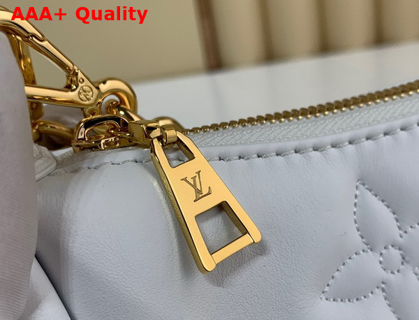 Louis Vuitton Over the Moon Bubblegram Leather Snow M59959 Replica