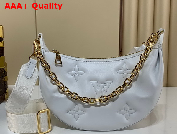 Louis Vuitton Over the Moon Bubblegram Leather Snow M59959 Replica