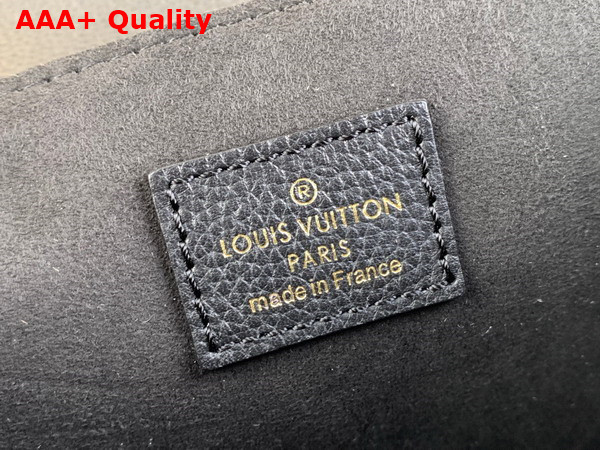 Louis Vuitton Oxford Handbag in Black Grained Calf Leather M22735 Replica