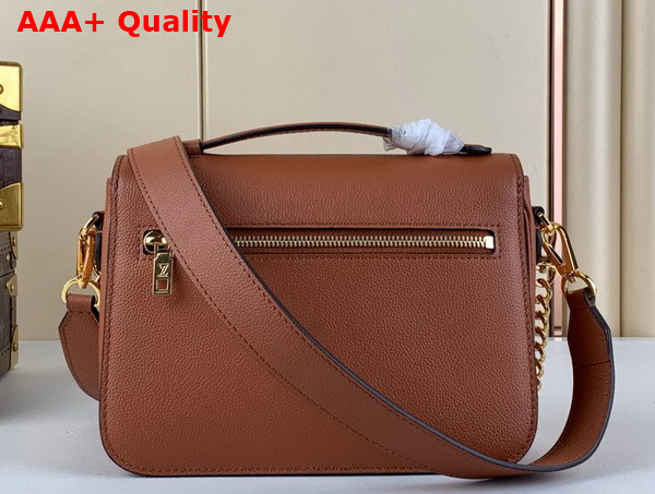 Louis Vuitton Oxford Handbag in Cognac Grained Calf Leather M22952 Replica