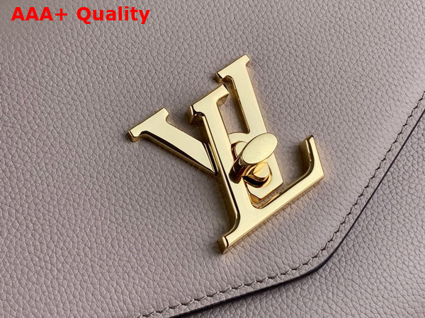 Louis Vuitton Oxford Handbag in Greige Grained Calf Leather M22792 Replica