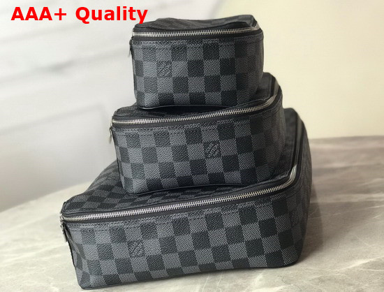 Louis Vuitton Packing Cube GM Damier Graphite Canvas N40185 Replica