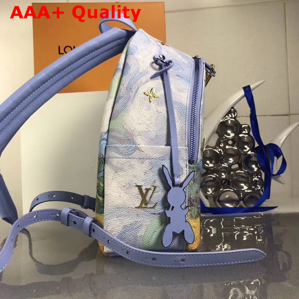 Louis Vuitton Palm Springs Backpack Monogram Serti Flower Shapes Reflective Metallic Letters and Colored Trimmings M43374 Replica