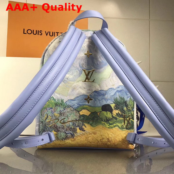 Louis Vuitton Palm Springs Backpack Monogram Serti Flower Shapes Reflective Metallic Letters and Colored Trimmings M43374 Replica