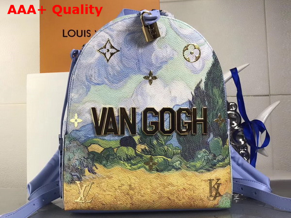 Louis Vuitton Palm Springs Backpack Monogram Serti Flower Shapes Reflective Metallic Letters and Colored Trimmings M43374 Replica