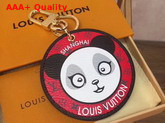 Louis Vuitton Panda Round Bag Charm and Key Holder Replica