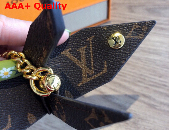 Louis Vuitton Paper Crane Bag Charm and Key Holder Monogram Replica