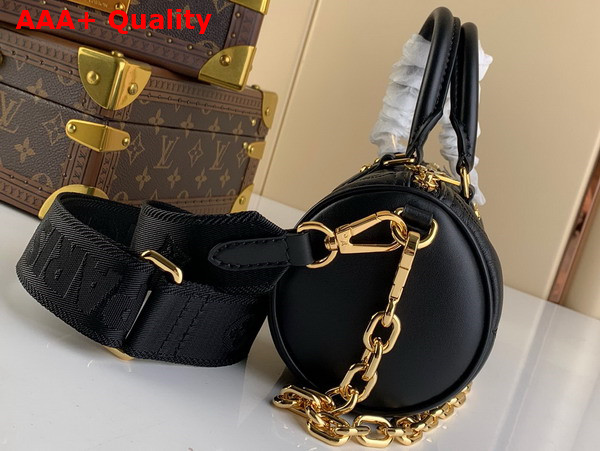 Louis Vuitton Papillon BB Bubblegram Leather Black M59800 Replica