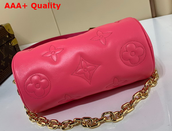 Louis Vuitton Papillon BB Bubblegram Leather Dragon Fruit M59826 Replica