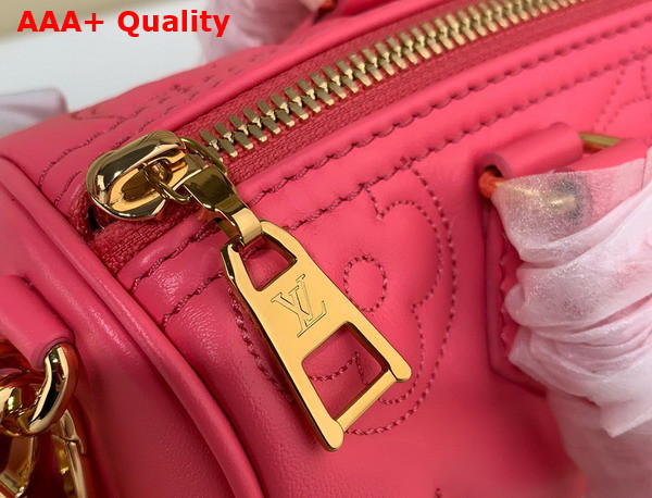 Louis Vuitton Papillon BB Bubblegram Leather Dragon Fruit M59826 Replica