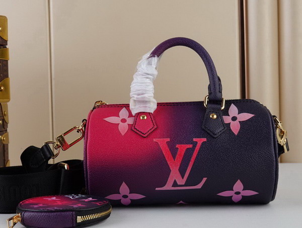 Louis Vuitton Papillon BB Midnight Fuchsia Monogram Coated Canvas M59860 Replica