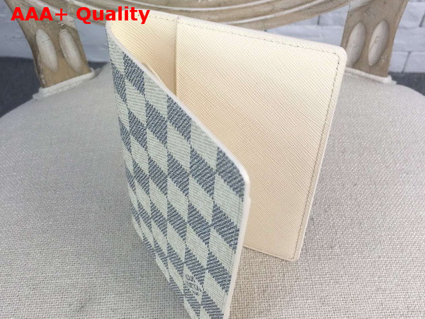 Louis Vuitton Passport Cover Damier Azur Canvas Replica