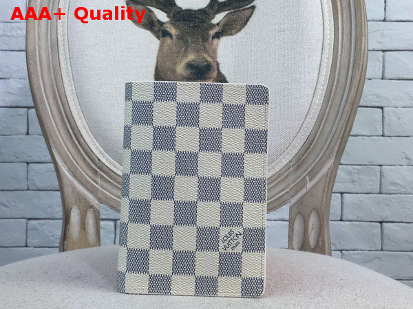 Louis Vuitton Passport Cover Damier Azur Canvas Replica