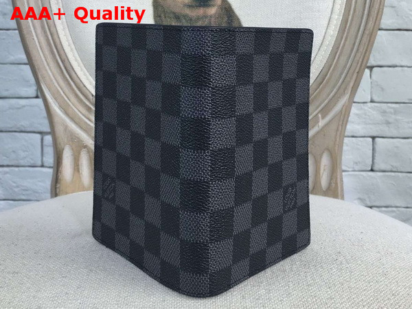 Louis Vuitton Passport Cover Damier Graphite Replica