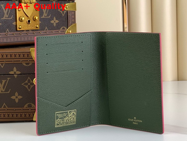 Louis Vuitton Passport in Pink Surfin Monogram Coated Canvas Replica