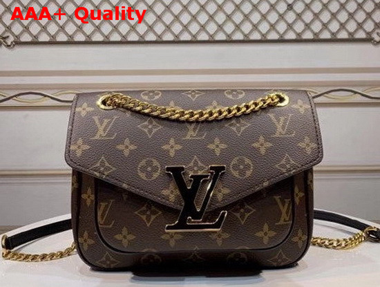 Louis Vuitton Passy Handbag in Monogram Canvas with a Sliding Chain M45592 Replica