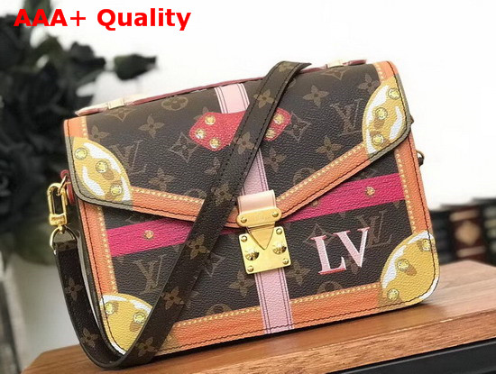 Louis Vuitton Pechette Metis Printed Monogram Coated Canvas M43628 Replica