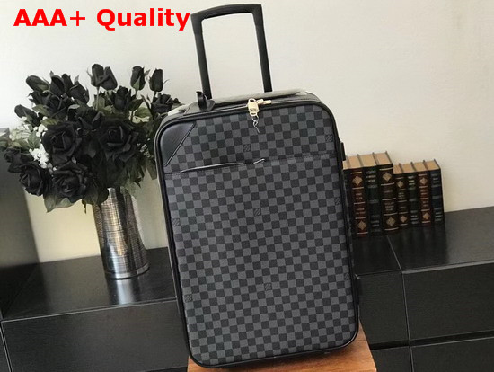 Louis Vuitton Pegase Legere 55 Damier Graphite Canvas N41385 Replica