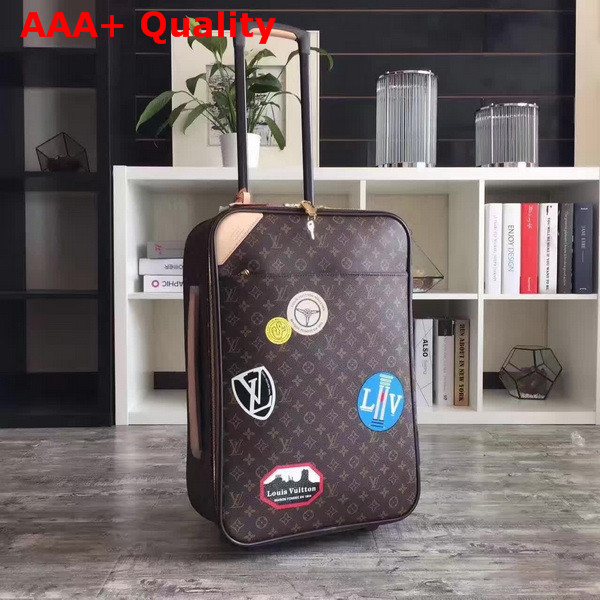 Louis Vuitton Pegase Legere 55 Monogram Canvas Replica