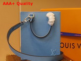 Louis Vuitton Petit Sac Plat Cornflower Epi Leather M80167 Replica