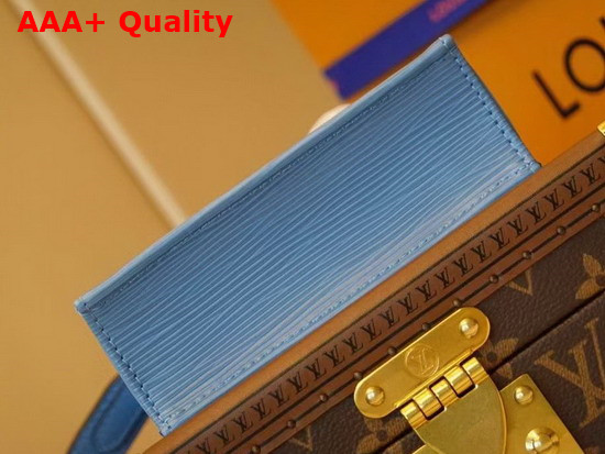 Louis Vuitton Petit Sac Plat Cornflower Epi Leather M80167 Replica