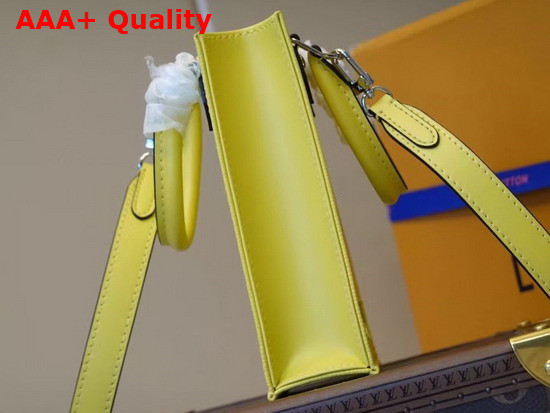 Louis Vuitton Petit Sac Plat Jaune Cedart Epi Leather M80169 Replica