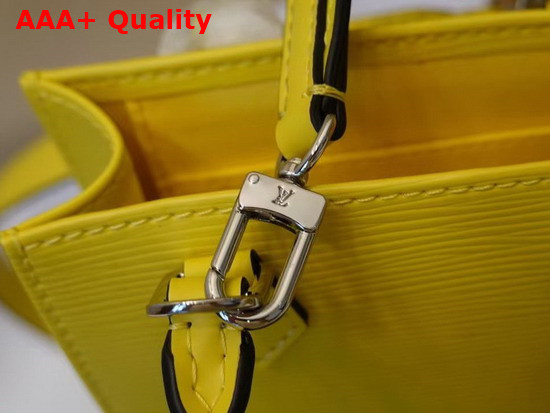 Louis Vuitton Petit Sac Plat Jaune Cedart Epi Leather M80169 Replica