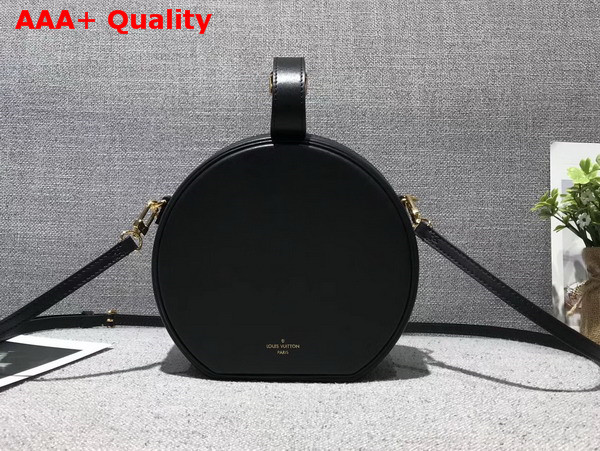 Louis Vuitton Petite Boite Chapeau Monogram Reverse Coated Canvas and Cowhide Trim Replica