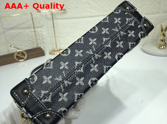 Louis Vuitton Petite Malle Black and White Transformed Monogram Canvas M44437 Replica