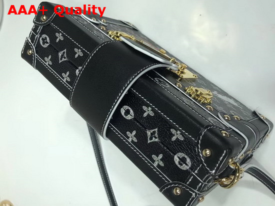 Louis Vuitton Petite Malle Black and White Transformed Monogram Canvas M44437 Replica