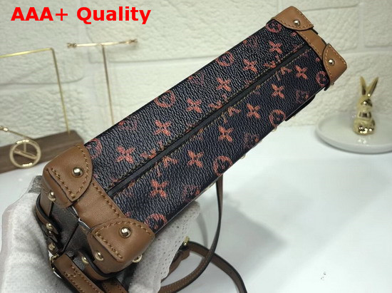 Louis Vuitton Petite Malle Brown and Orange Transformed Monogram Canvas Replica