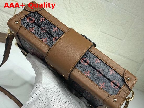 Louis Vuitton Petite Malle Brown and Orange Transformed Monogram Canvas Replica