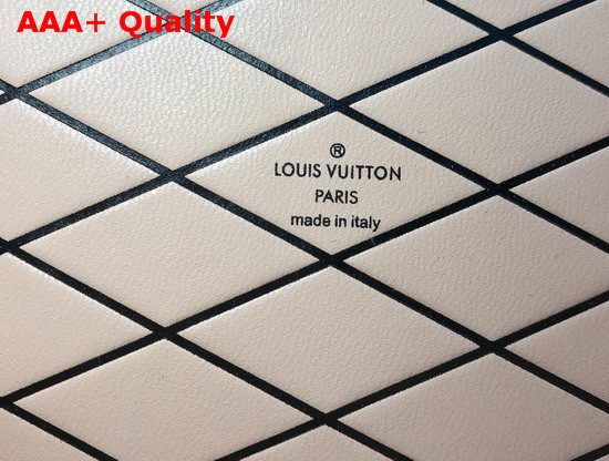 Louis Vuitton Petite Malle Patchwork of Transformed Canvas and Calfskin Leather in Contrasting Tone M52737 Replica