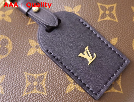 Louis Vuitton Petite Malle Souple Noir Monogram Canvas M45571 Replica