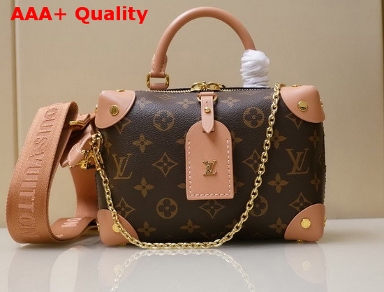 Louis Vuitton Petite Malle Souple Peche Monogram Canvas M45531 Replica