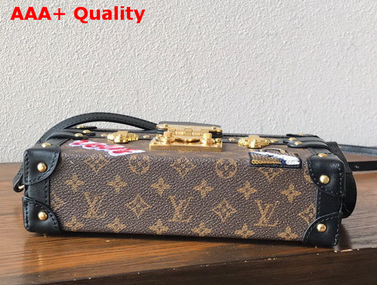 Louis Vuitton Petite Malle in Monogram Canvas Decorated with Bold Bright Patches M43992 Replica