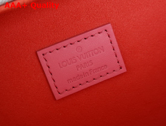 Louis Vuitton Petite Valise Since 1854 Monogram Canvas with Pink Cowhide Leather Trim Replica