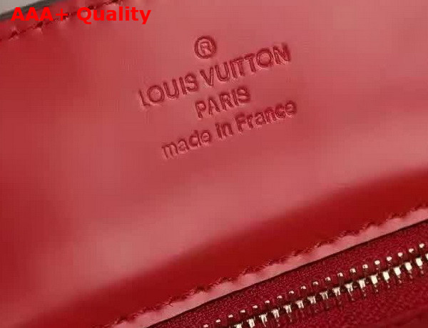 Louis Vuitton Phenix MM Monogram Canvas with Red Leather Replica