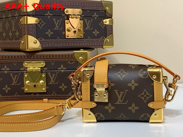 Louis Vuitton Pico Side Trunk in Monogram Coated Canvas M83018 Replica