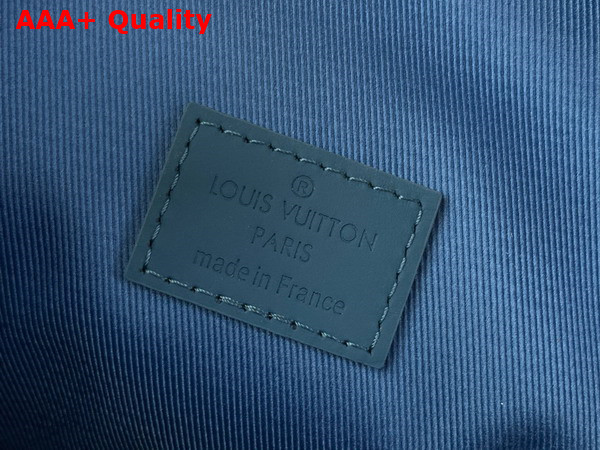 Louis Vuitton Pilot Wearable Wallet in Blue Cowhide Leather Replica