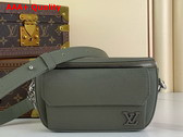 Louis Vuitton Pilot Wearable Wallet in Khaki Cowhide Leather M83560 Replica