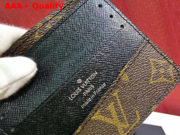 Louis Vuitton Pince Wallet Monogram Macassar Replica