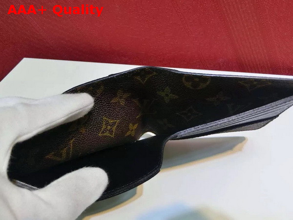 Louis Vuitton Pince Wallet Monogram Macassar Replica