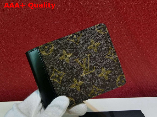 Louis Vuitton Pince Wallet Monogram Macassar Replica