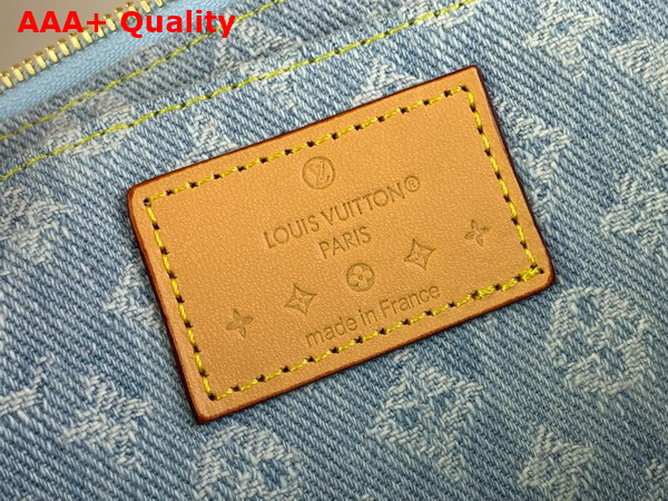 Louis Vuitton Pochette Accessoires in Sky Blue Monogram Denim Replica