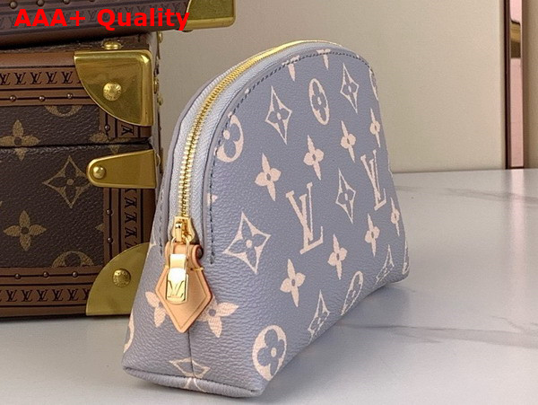 Louis Vuitton Pochette Cosmetique PM Toiletry Pouch in Monogram Trianon Coated Canvas M12440 Replica